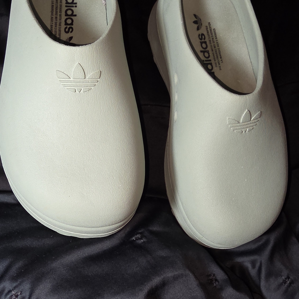 Adidas Women's Cream Slip-On Shoes